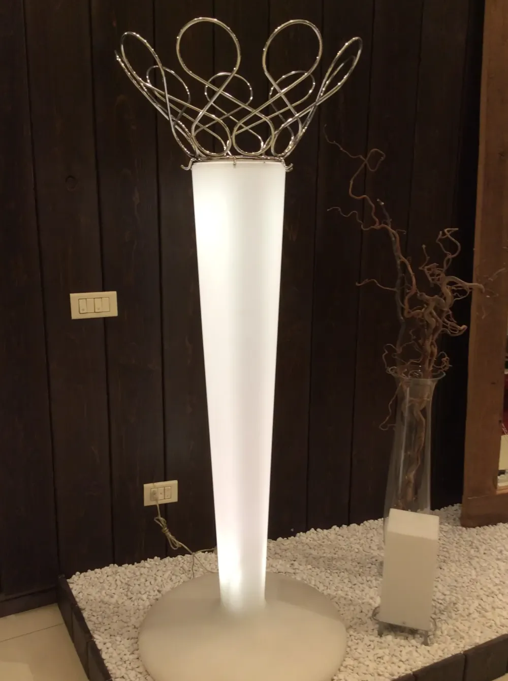 Bonaldo Complemento Appendiabiti/lampada battista Design- Appendiabiti