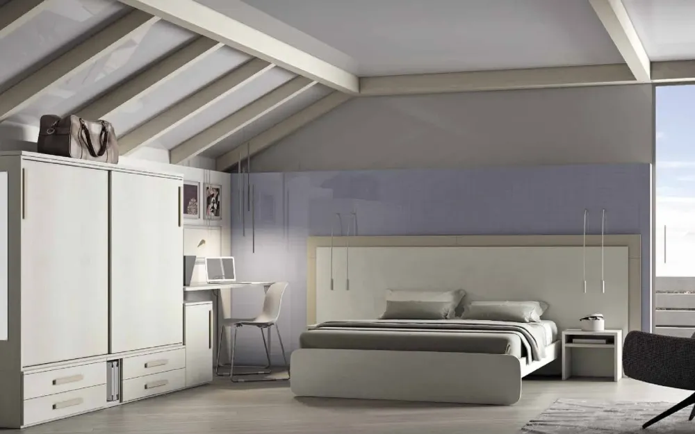 San Martino Mobili Composizione 57 San Martino: mobili in legno a prezzo scontato!- Camere Da Letto