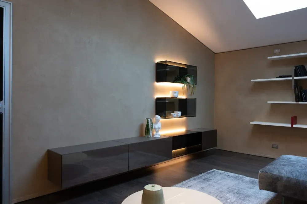 Hot Composizione per il living modello 36e8 di in Offerta Outlet Soggiorni Completi