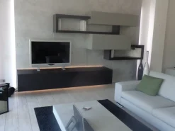 Sangiacomo Composizione per il living modello Lampo di a prezzo Outlet- Soggiorni Completi