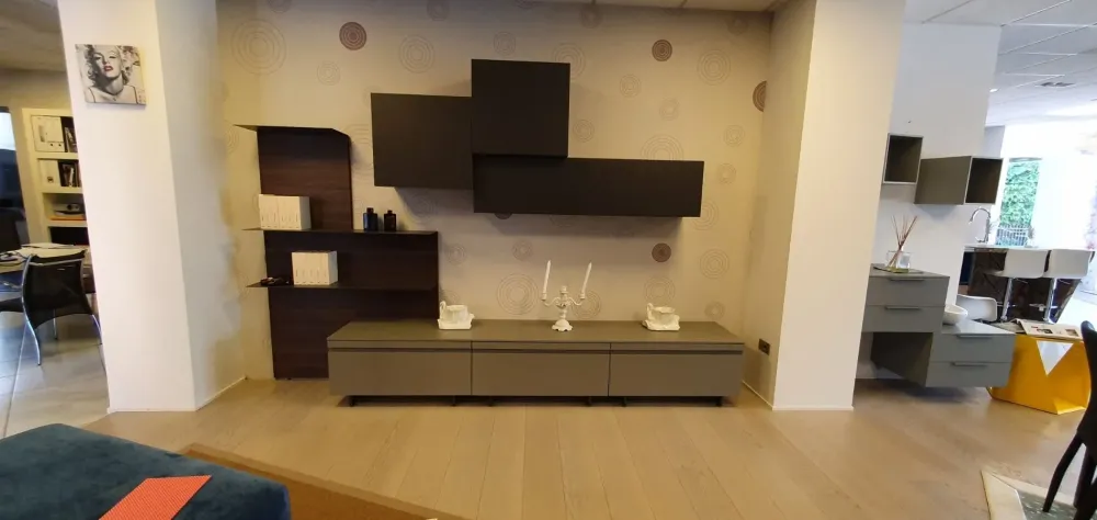 Composizione per il living modello Day di in Offerta Outlet^Orme Clearance