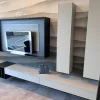 Caccaro Composizione per il living modello Wallover di a prezzo Outlet- Soggiorni Completi