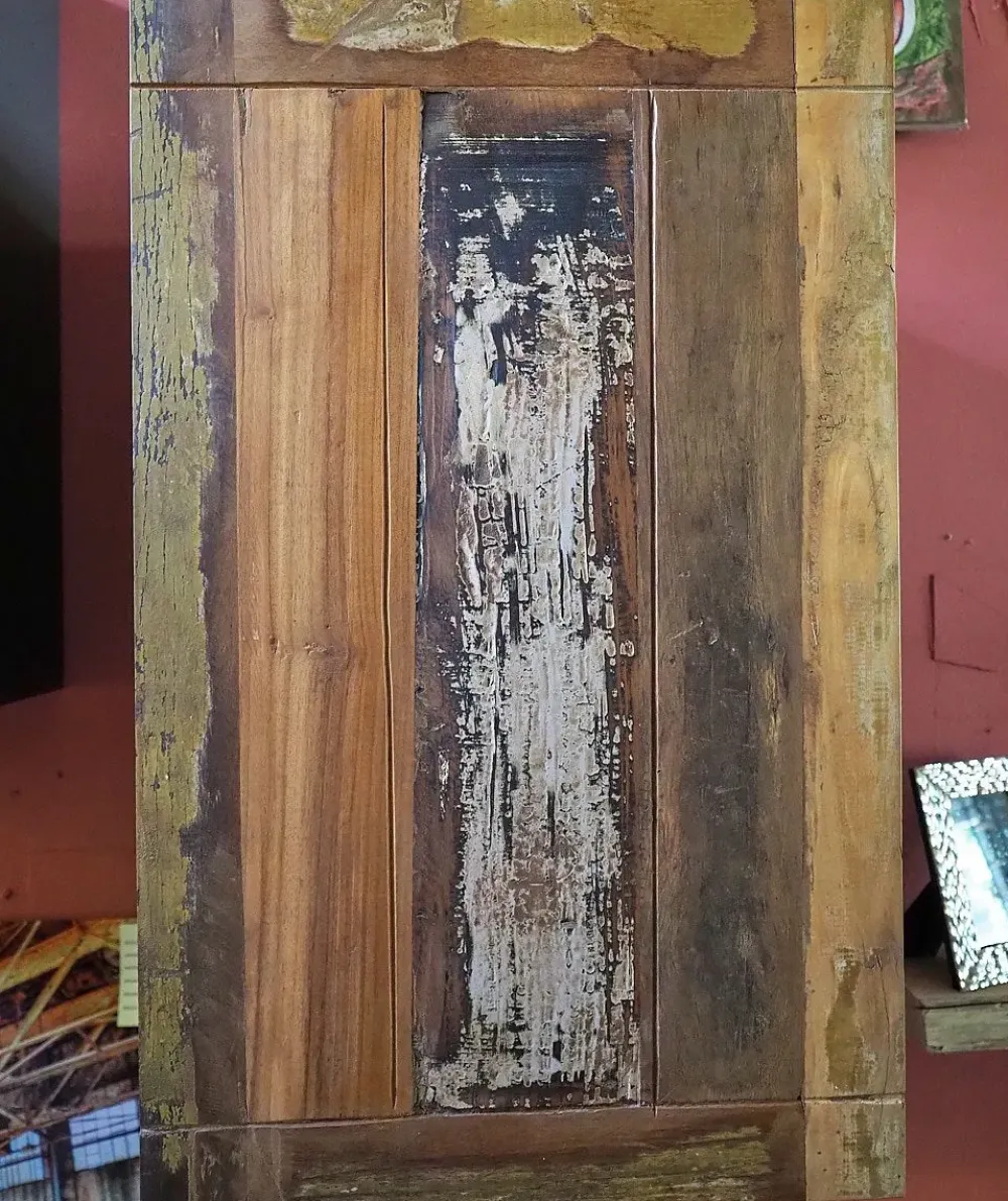 Composizione per il living modello Parete soggiorno industrial recicle di in Offerta Outlet^Outlet Etnico Outlet