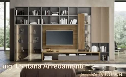 Composizione per il soggiorno modello Horizont di a prezzo Outlet^Mobilgam Outlet