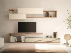 Artigianale Composizione per il soggiorno modello 06 di a prezzo scontato- Soggiorni Completi