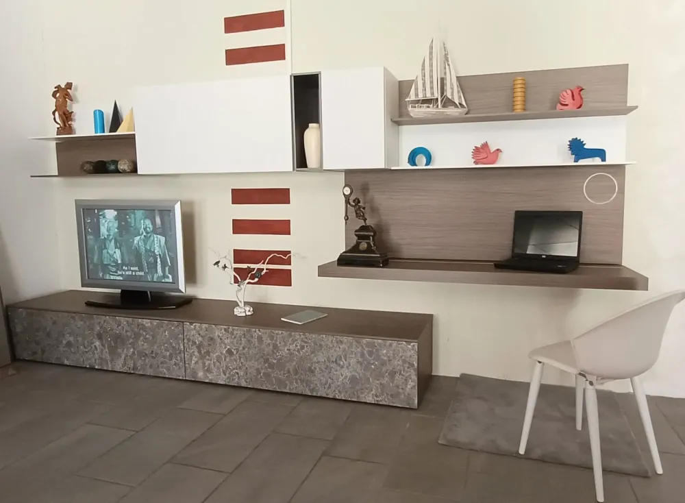 Composizione per il soggiorno modello Unix di a prezzo scontato^Maronese ACF Clearance