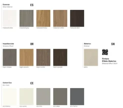 Composizione per il soggiorno modello Sanremo  di a prezzo scontato^Santalucia New