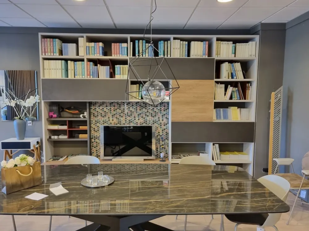 Clearance Composizione per la zona giorno modello Atlante di in Offerta Outlet Soggiorni Completi