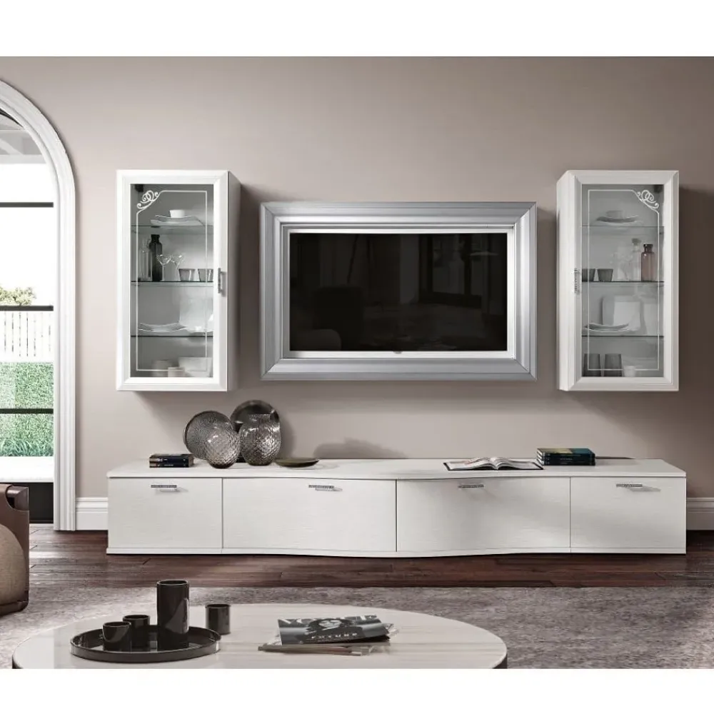 Clearance Composizione per la zona giorno modello Living mod.deco' di in Offerta Outlet Soggiorni Completi