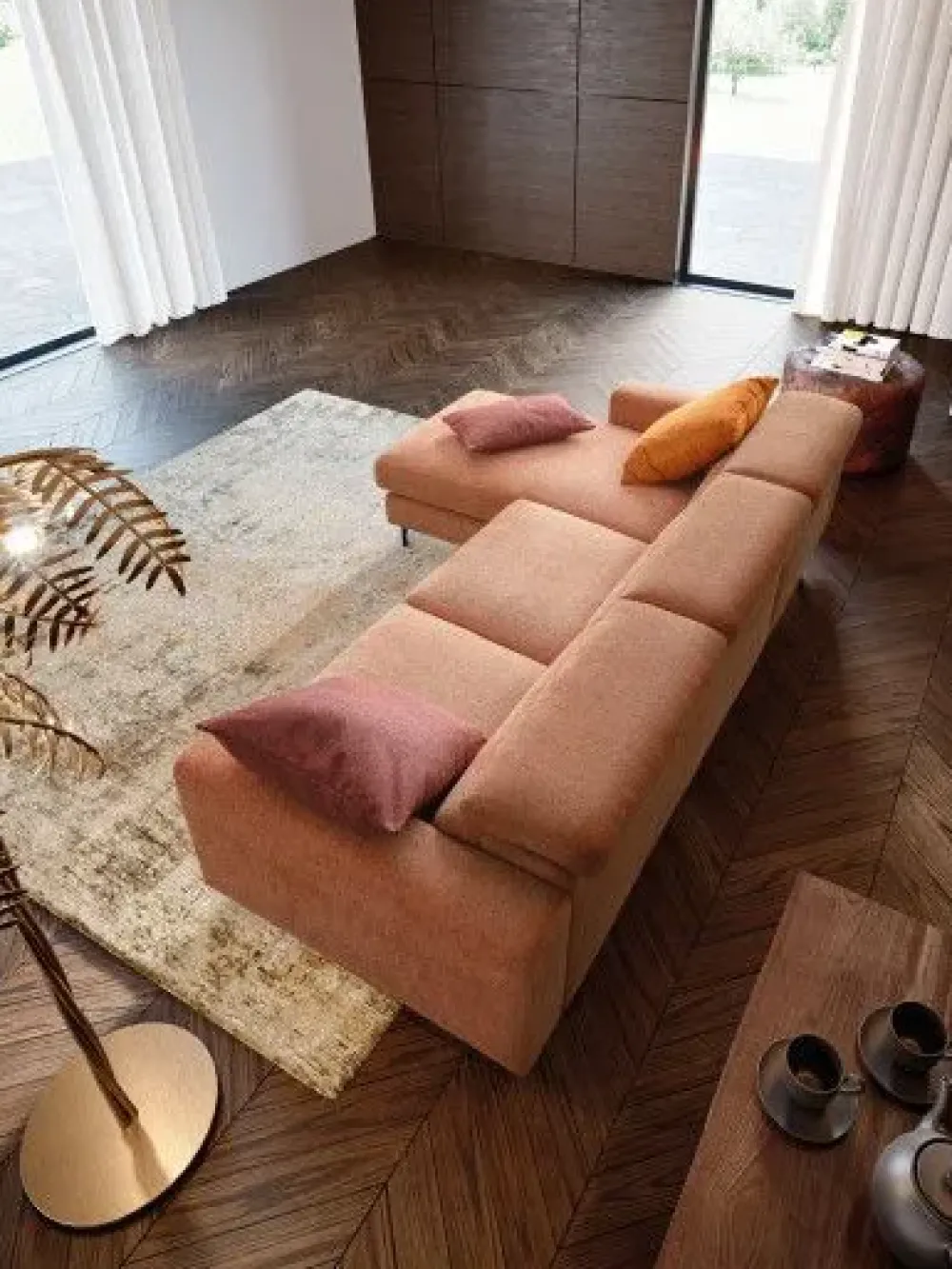 Con penisola Argo in Tessuto a 1950€^Le Comfort Online