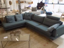 Doimo Salotti Con penisola Divano philip 77 in OFFERTA - 50%- Divani