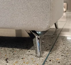 Con penisola Divano pronta consegna in fibralatex PREZZI OUTLET sconto 40%^Md work New