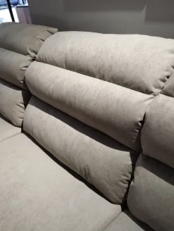 Con penisola Mod.tenero a PREZZO OUTLET scontato del 50%^Aerre Salotti New