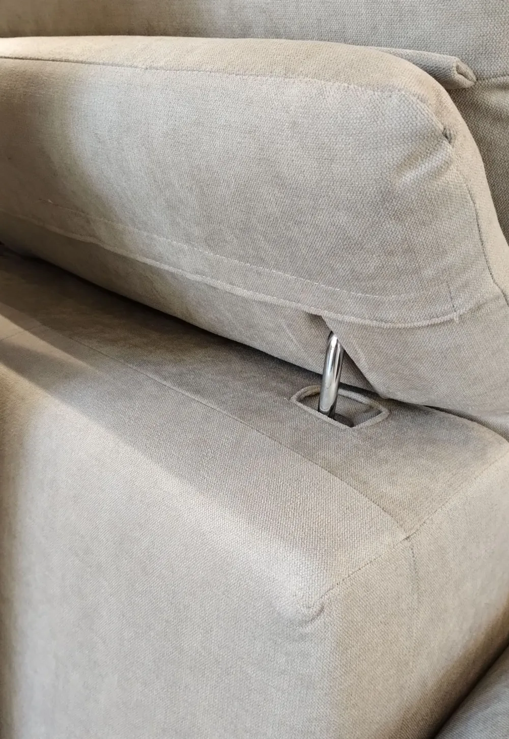 Con penisola Mod.tenero a PREZZO OUTLET scontato del 50%^Aerre Salotti New