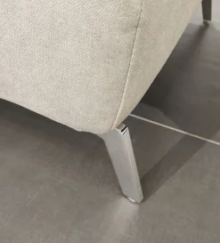 Con penisola Mod.tenero a PREZZO OUTLET scontato del 50%^Aerre Salotti New