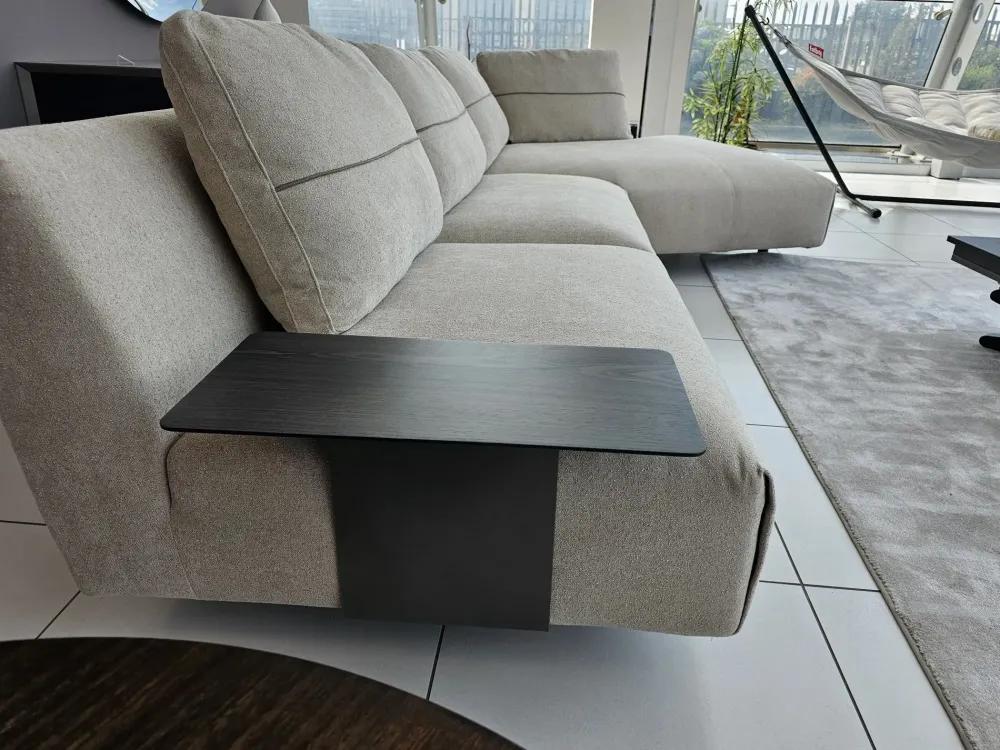 Online Con penisola tessuto modello Atlantis di Divani