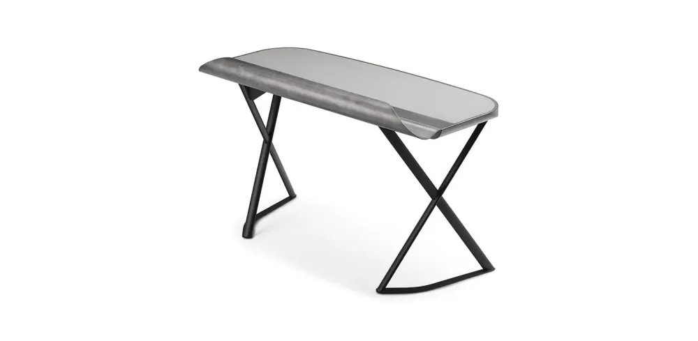 Cattelan Italia Consolle Cocoon leather in stile design in offerta- Consolle