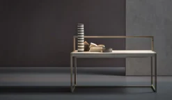 Flou Consolle Continuum in stile design scontata- Consolle