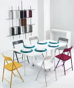 Consolle modello Archimede + 6 sedie   scontata del 10%^Pezzani Discount