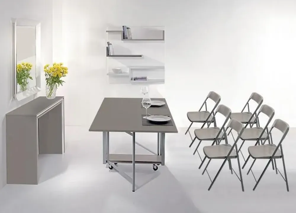 Consolle modello Archimede + 6 sedie scontata del 10%^Pezzani Discount