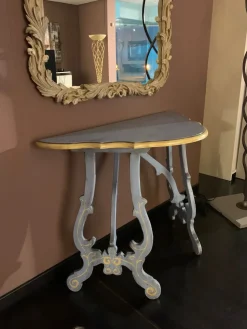 Artigianale Consolle modello Consolle azzurra scontata del 45%- Consolle