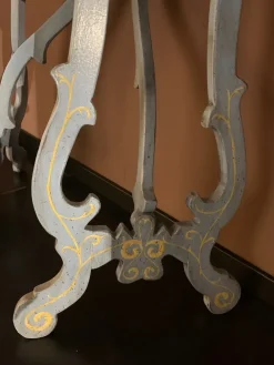 Artigianale Consolle modello Consolle azzurra scontata del 45%- Consolle