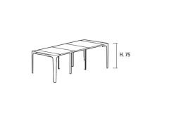 Discount Consolle modello Fabio a marchio SCONTATA Consolle