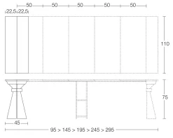 Consolle modello Genesi scontata del 32%^Altacom Outlet