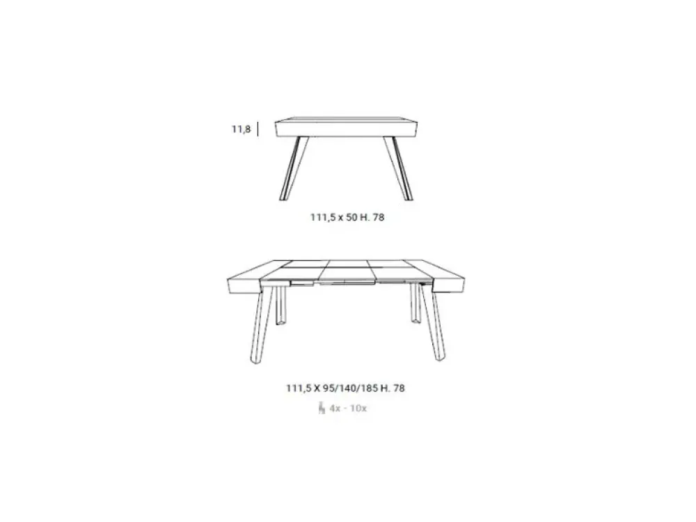 Consolle modello Panakè in Offerta Outlet^Easyline Outlet