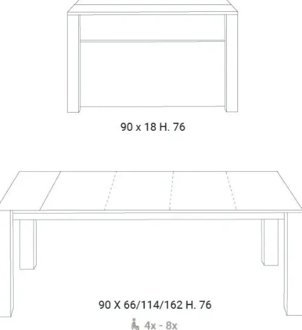 Easyline Consolle modello Slimmy scontata del 30%- Consolle