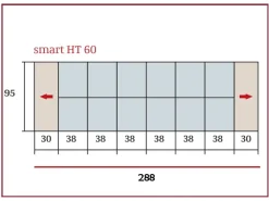 Consolle Smart ht 60 in stile design in Offerta Outlet^Artigianmobili Online