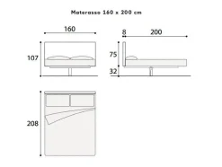 Lago Contatta il venditore per scoprire il prezzo di questo letto Fluttua di- Letti