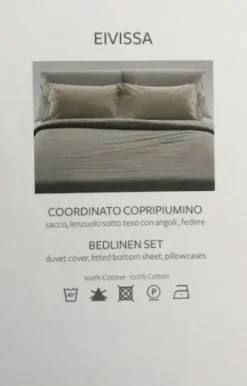 Best Copripiumini in Cotone modello Eivissa a prezzo outlet scontato Biancheria Per La Casa