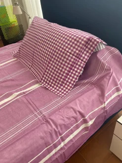 Copripiumini in Cotone modello Swing lilla 6891 a prezzo outlet scontato^Flou Outlet