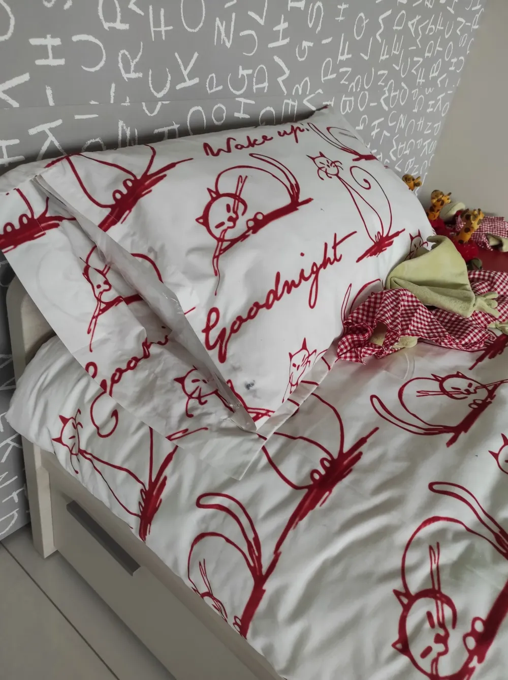 Copripiumini modello Copripiumino cat dell'azienda con forte sconto^Flou Clearance