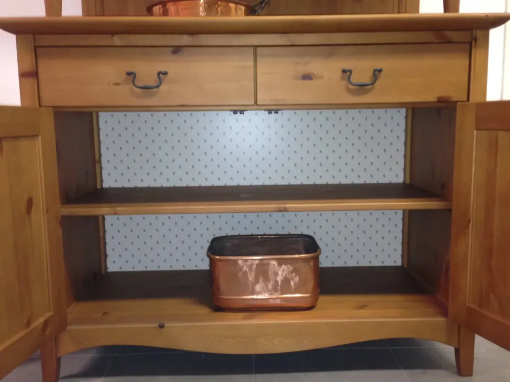 Valplana Credenza d'antiquariato in stile arte povera a prezzo scontato- Antiquariato