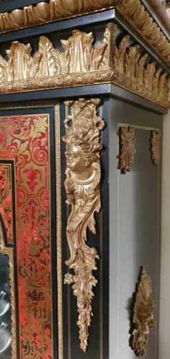 Artigianale Cristalliera d'antiquariato in stile luigi xvi a prezzo scontato- Antiquariato