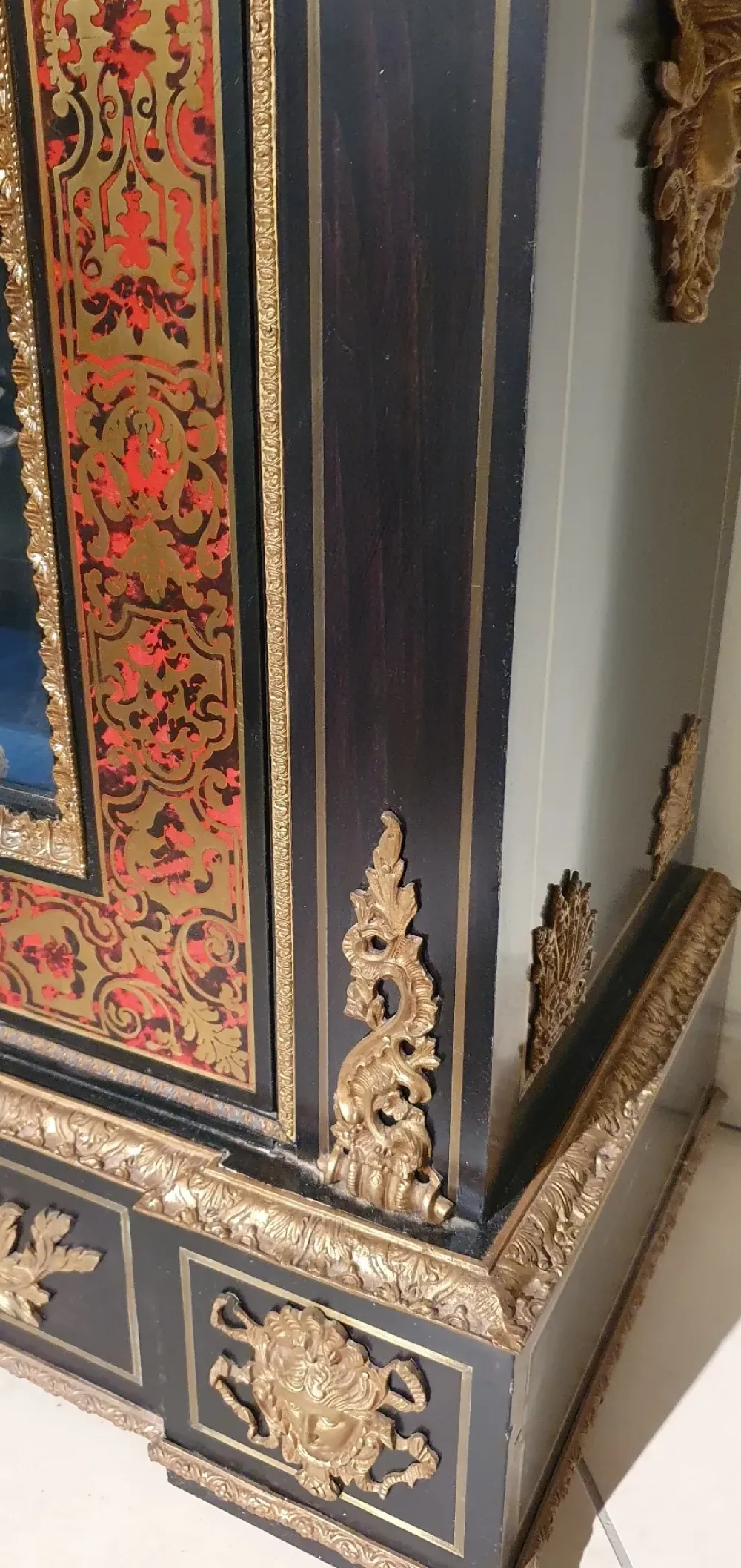 Artigianale Cristalliera d'antiquariato in stile luigi xvi a prezzo scontato- Antiquariato