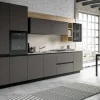 Collezione esclusiva Cucina a PREZZI OUTLET in laccata opaco -99%- Cucine Lineari|Cucine Moderne