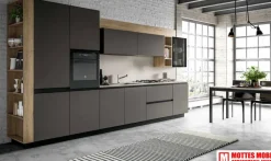 Collezione esclusiva Cucina a PREZZI OUTLET in laccata opaco -99%- Cucine Lineari|Cucine Moderne
