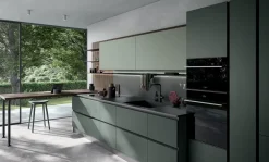 Best Cucina a PREZZI OUTLET in laminato opaco -25% Cucine Con Penisola|Cucine Moderne