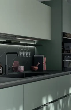 Best Cucina a PREZZI OUTLET in laminato opaco -25% Cucine Con Penisola|Cucine Moderne