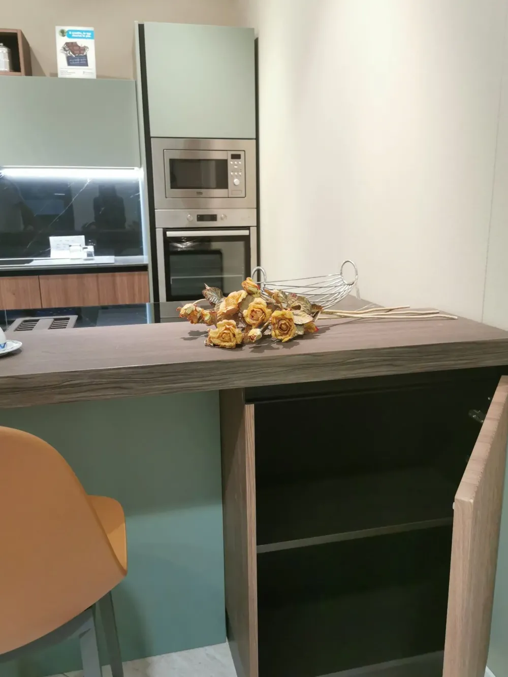 Discount Cucina a PREZZI OUTLET in polimerico opaco -40% Cucine Ad Isola|Cucine Moderne