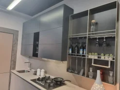 Mobilturi Cucina a PREZZI OUTLET in laccata opaco -60%- Cucine Lineari|Cucine Moderne