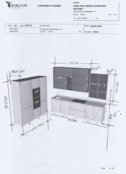 Mobilturi Cucina a PREZZI OUTLET in laccata opaco -60%- Cucine Lineari|Cucine Moderne