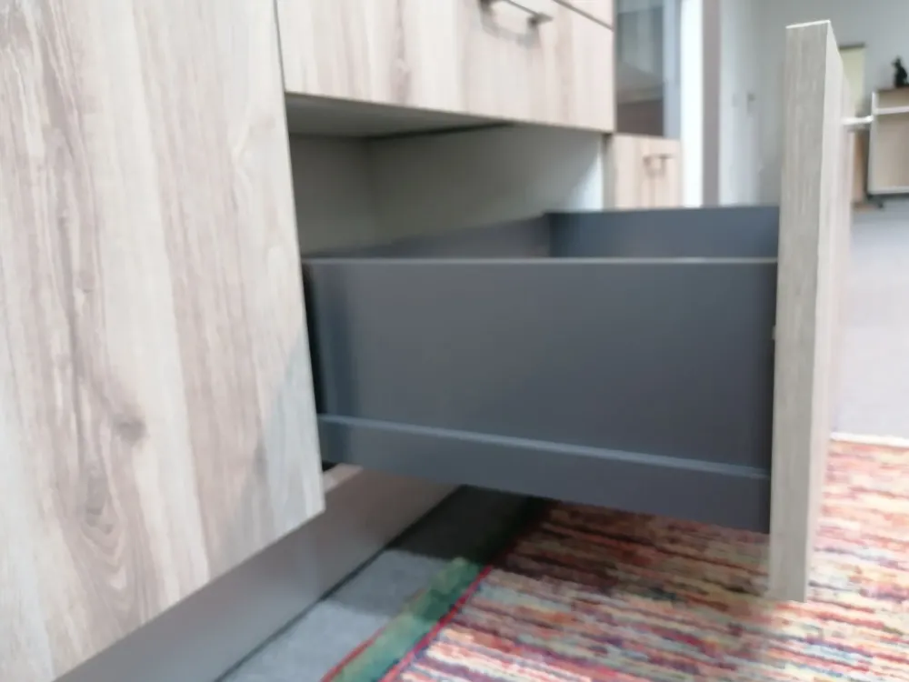 Cucina a PREZZI OUTLET in laminato materico -49%^Home Cucine Hot