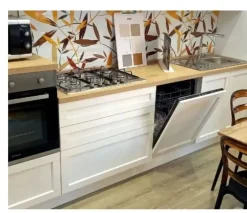 Clearance Cucina a PREZZI OUTLET in melaminico -53% Cucine Lineari|Cucine Design