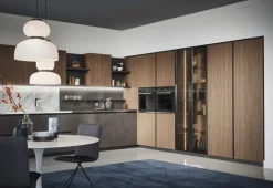 Prima Cucine Cucina a PREZZI OUTLET in laminato materico -30%- Cucine Ad Angolo|Cucine Moderne