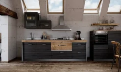 Outlet Cucina a PREZZI OUTLET in legno -50% Cucine Lineari