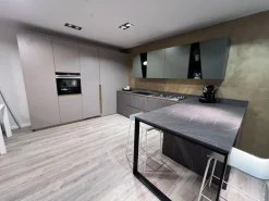 New Cucina a PREZZI OUTLET in laminato materico -51% Cucine Con Penisola|Cucine Moderne